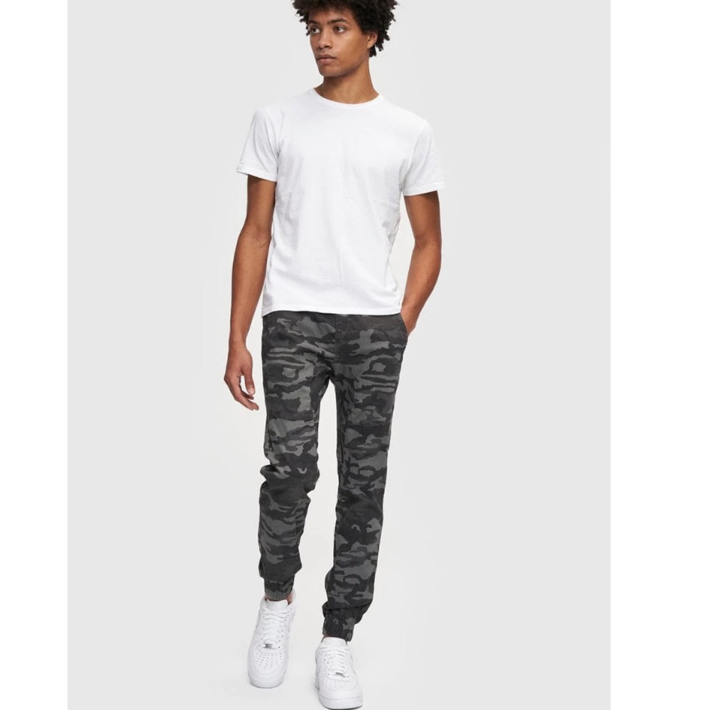 Kuwalla Tee Black Camo Chino Jogger Pants